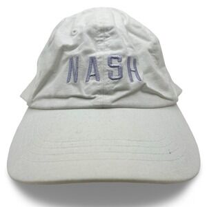 NASH Low Profile Women's Baseball Cap Luxe Casual Loungewear Neutral Logo